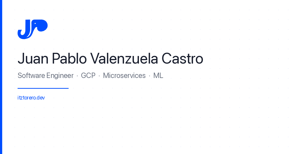 Juan Pablo | Software Engineer